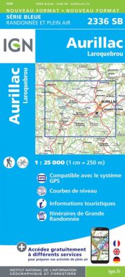Lacapelle Viescamp - CARTE IGN 2336 SB